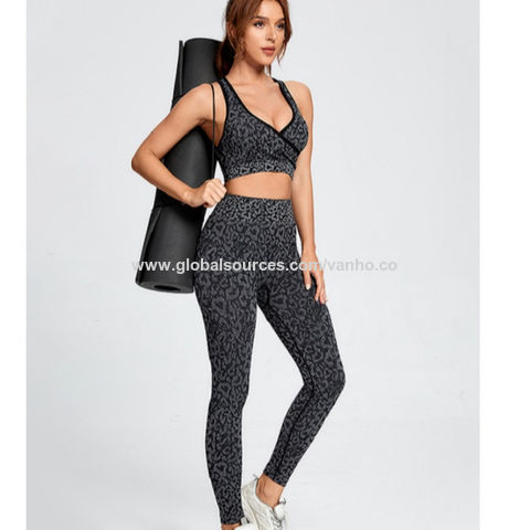 leopard workout set