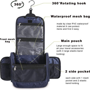 extra large toiletries bag