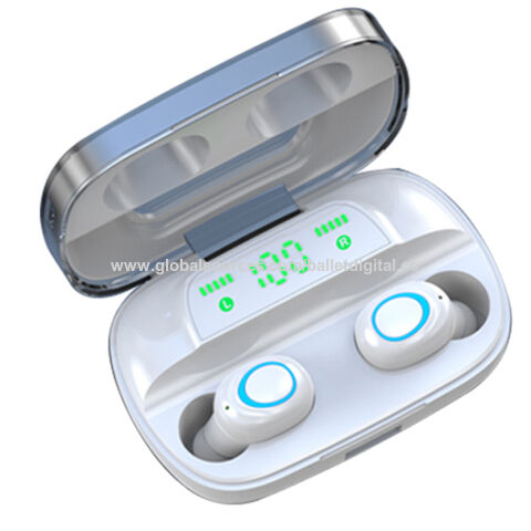 true wireless bluetooth earbuds with 1200mah charging case