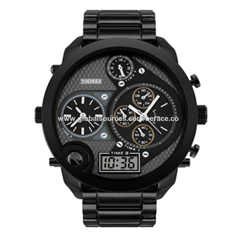 digital watch big dial