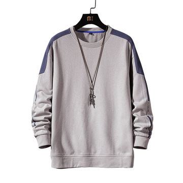 hoodless sweater