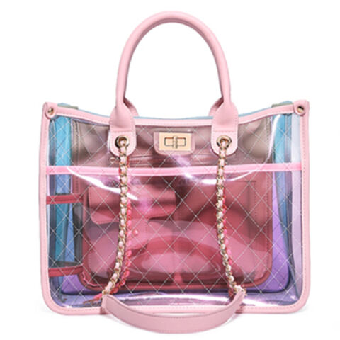 transparent ladies bag