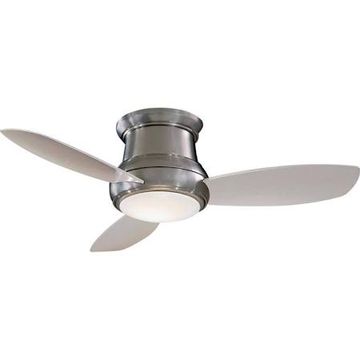 Minkaaire Concept Ii 52 3 Blade 52 Flushmount Ceiling Fan