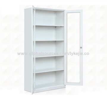 Steel Cupboard Sliding Glass Doors Steel Book Cabinet Filing