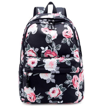 stylish canvas backpack