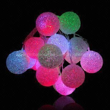 Led Eva Ball String Light Multicolor Decorative Lights In Solar Led Ball String Light Hong Kong Sar