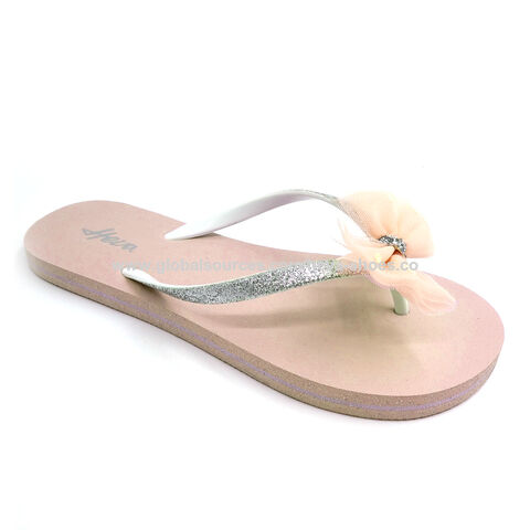 ladies glitter slippers