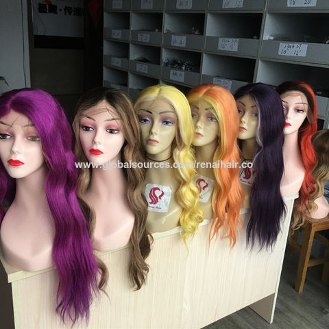 color full wigs