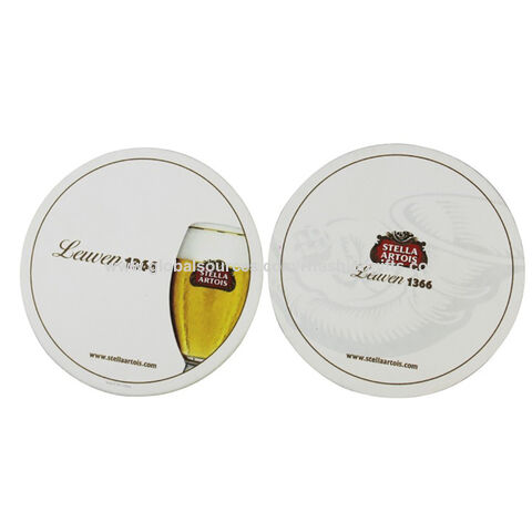 custom printed beer coasters