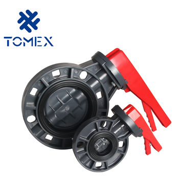 plastic butterfly valve