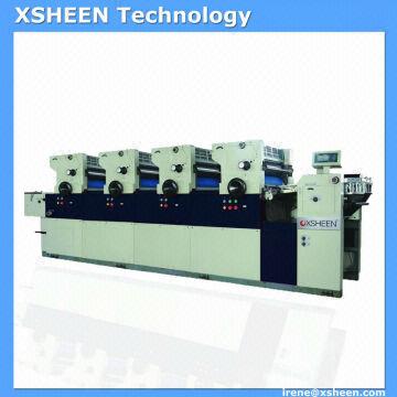 4 colour offset printing machine