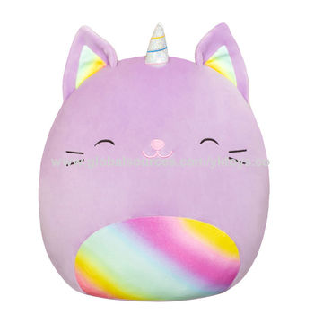 fluffy unicorn pillow