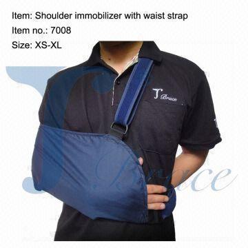 Cotton Arm Immobilizer Arm Sling With Waist Strap 1 Comfortable