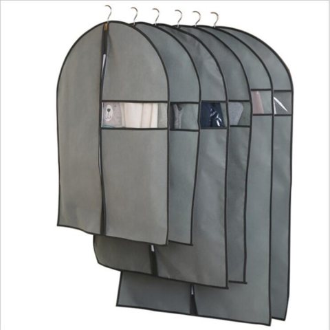 China Los portatrajes transparentes no tejidos de encargo del PVC del bolso  del traje de la ropa de la marca para el traje de los hombres cubren el  bolso encendido Global Sources,bolso