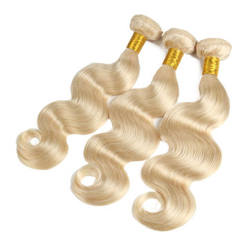 China Free Sample Blonde Hair From Xuchang Trading Company