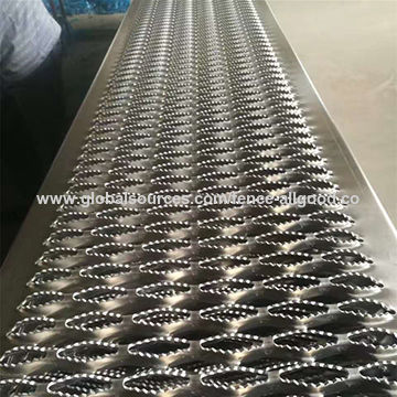 China Allgood Grip Strut Plank And Walkway Gratings Perforated Safety Grating 6 Diamond Plank On Global Sources