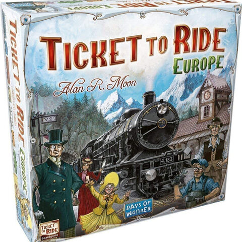 China Ticket To Ride Europe On Global Sources Board Game Board Game For Kids Board Game For Adults