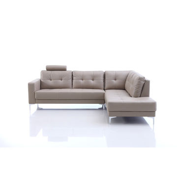 Modern Real Leather Sofa With Chrome Legs Global Sources China Modern Real Leather Sofa With Chrome Legs