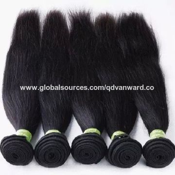 China Brazilian Hair Weaves Double Drawn Hair Bulk From Qingdao