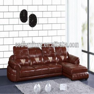 Latest L Shape Modern Dark Red Color Leather Sofa Global Sources Latest L Shape Modern Dark Red Color, Dark Red Color Leather Sofa