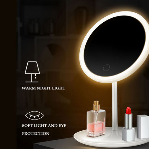 Light Led Vanity Mirror, Mirror Makeup Desktop