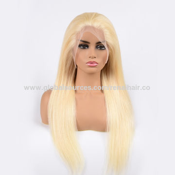Blonde full lace wigs stock Clearance