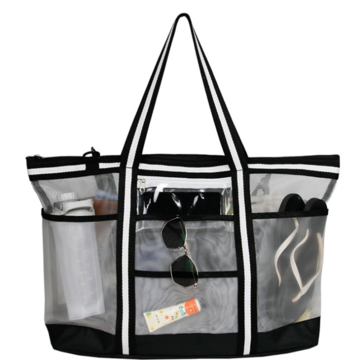 plastic mesh tote