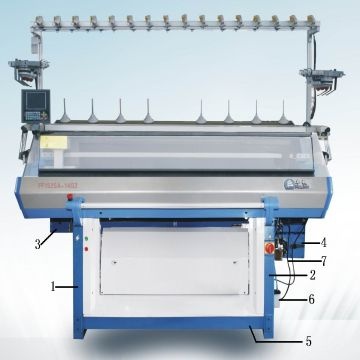 Sweater Computerized Jacquard Flat Knitting Machine Global