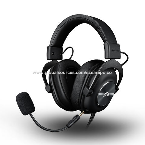 China Lightest Gaming Headpset 7 1 Ch With Detachable Mic Custom Logo Headphones Noise Cancelling On Global Sources