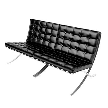 China Modern Barcelona Loveseat For Living Room Meeting On China Modern Barcelona Loveseat For Living Room Meeting