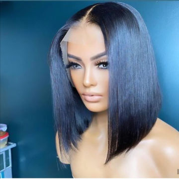 short wigs black hair