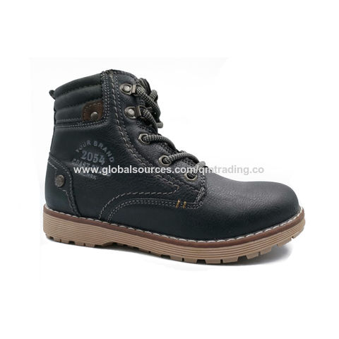 steel toe cap brogues brown