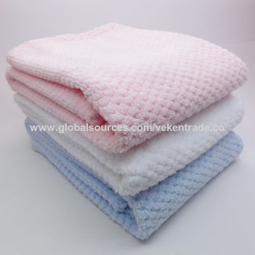 coral fleece baby blanket