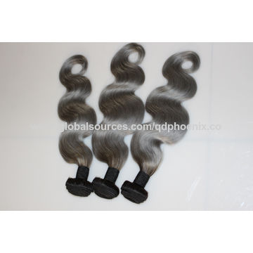 China Ombre Hair Extensions Ethiopian Virgin Human Hair From