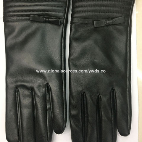 ladies leather winter gloves