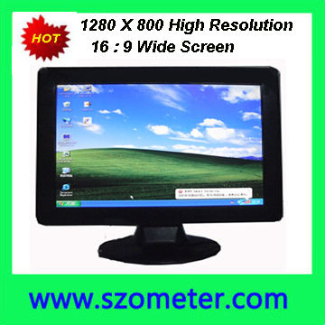 12 16 9 1280x800 High Resolution Vga Monitor With Av Dvi Touchscreen For Pc Global Sources