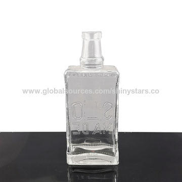 Download China Premium Embossed Square Shape Vodka Glass Bottle Factory Suppliying On Global Sources Premium Glass Bottle Square Shape Glass Bottle Vodka Glass Bottle