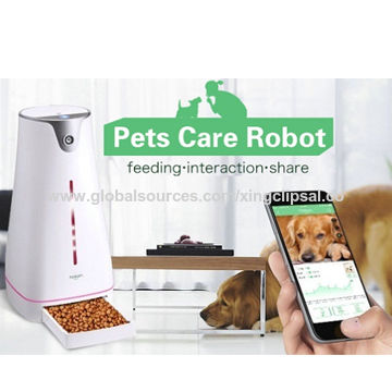 4l Capacity Smart Remote Control Automatic Pet Feeder With Wi Fi
