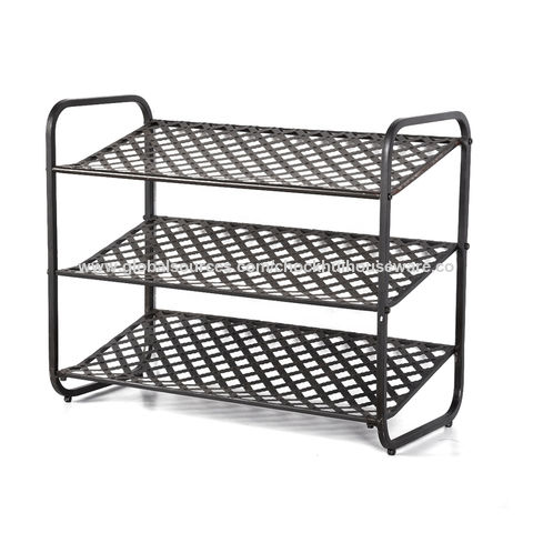 Chinawholesale Modern Designs Iron Steel Wire Metal Shoe Rack Shoe Rack Organizer On Global Sources