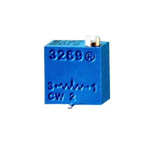 China 3269 Series 6mm Square Multi Turn Cermet Trimmer Potentiometer On Global Sources