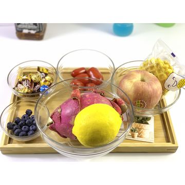 microwavable glass bowls with lids