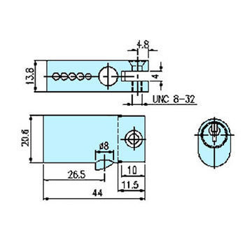 China File Cabinet Slam Lock From Quanzhou Manufacturer Mingyi