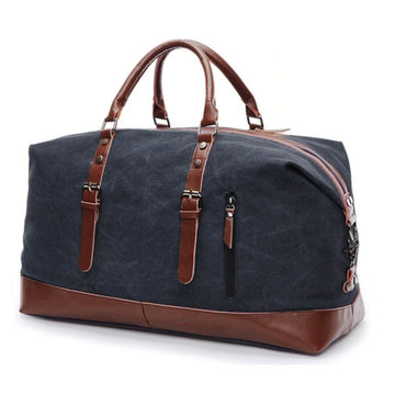 pure leather travel bags