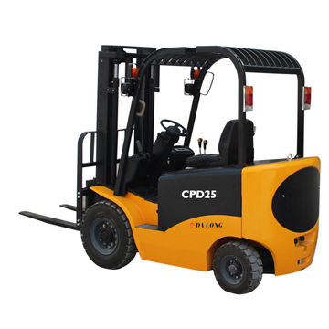 China2000kg Electric Forklift Battery Operated Solid Tires On Global Sources