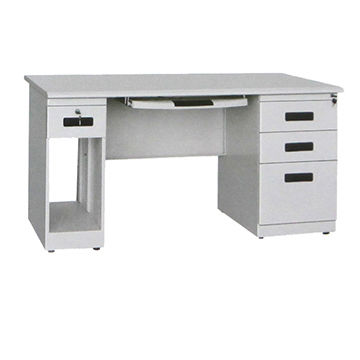 China Wholesale Designer Metal Office Desk With Drawers And Cpu