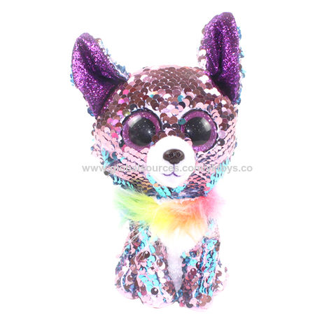 sequin soft toy