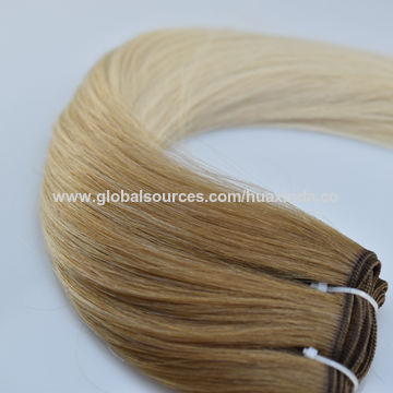 white weave hair