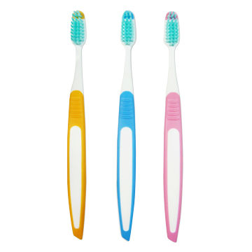 rounded bristle toothbrush