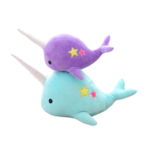 narwhal soft toy