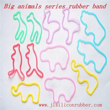 animal rubber bands